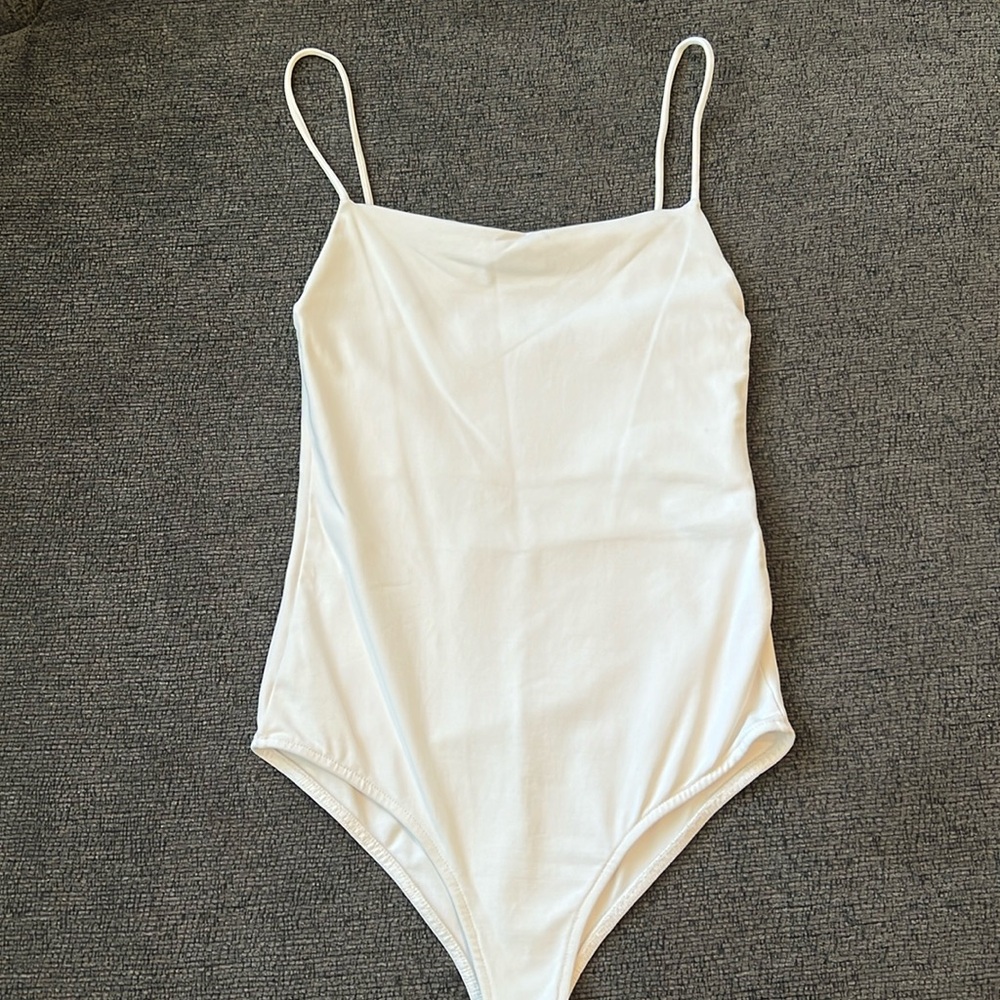 Zara Spaghetti Strap Bodysuit